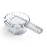 Visual Measuring Cups - Shape Indicates the Size
