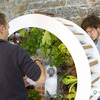 Voici OGarden - Rotating Planter Wheel With Central Light Source
