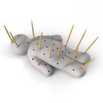 Voodoo Doll Toothpick Holder