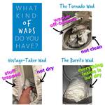 Wad-Free for Bed Sheets - Prevents Tangles and Wads in the Washer and Dryer