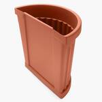 Wall-Hugging Italian Planters