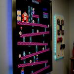 Wall-Mounted Digital Arcade Game Board - 800 Classic Video Games!