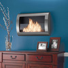Clean-Burning Wall-Mounted Fireplace