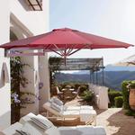 Wall-Mounted Tilting Patio Umbrella