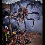 Giant Eight-Legged Animatronic Spider Monster