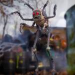 Giant Eight-Legged Animatronic Spider Monster