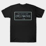 WarGames CPE1704TKS Nuclear Launch Code T-Shirt