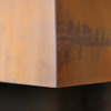 Weathering Steel Obelisk Chiminea