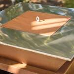 Weathering Steel Rolling Fire Pit