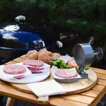 Spring-Loaded Hamburger Patty Press - Make Perfect Patties Every Time!