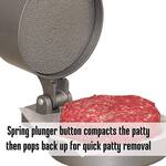 Spring-Loaded Hamburger Patty Press - Make Perfect Patties Every Time!