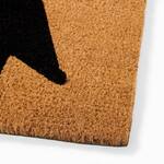 Whimsical Black Bat Doormat With Glow-in-the-Dark Eyes