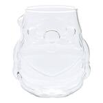 Whimsical Santa Claus-Shaped Drinking Glasses