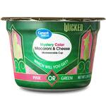 Wicked Color-Changing Macaroni and Cheese Microwave Cups - Pink/Green