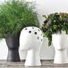 Wig Head Vase