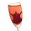 Wild Hibiscus Flowers in Syrup - Bloom in Champagne Bubbles