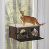 Window-Mounted Cat Penthouse