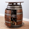 Wine Barrel Bistro Table