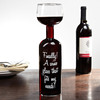 Wine Bottle Glass - Take the Entire Bottle With You