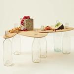Wine Bottle Topper Serving Set