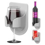 Wine Glass / Beer Can / Bottle Drink Holder for the Shower