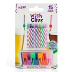 Wish Clips - Birthday Candles For Drinks
