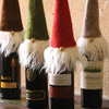 Wispy Beard Santa Wine Toppers