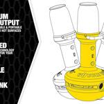 Wobble Light - Self-Righting Work Light - 40,000 Lumens!