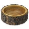 Wood Bark Nut Bowls