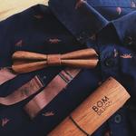 Wood Bow Ties