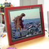 Wooden 15 Inch Gigantor Digital Photo Frame