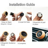 Wooden Aromatherapy Essential Oil Diffuser Car Vent Clip