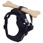 Wooden Bone Protective Dog Harness - Prevents Escape Through Openings