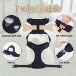 Wooden Bone Protective Dog Harness - Prevents Escape Through Openings