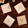 Wooden coasters With Built-in Bottle Openers