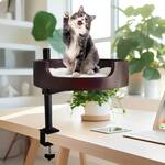 Wooden Desktop Cat Bed