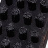 Wooden Doormat with Nylon Bristles