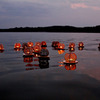 Wooden Floating Tealight Lanterns