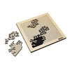 Wooden Fractal Jigsaw Puzzles