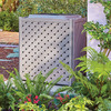 Wooden Lattice Air Conditioner Screen