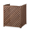 Wooden Lattice Air Conditioner Screen