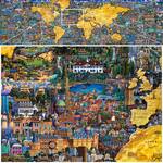 The World's Largest Jigsaw Puzzle - 60,000 Pieces / 29 Feet x 8 Feet!