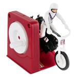 World's Smallest Evel Knievel Stunt Cycle and Energizer Launcher