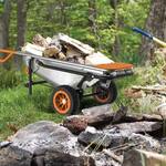 WORX AeroCart - Multi-Functional Yard Cart, Wheelbarrow, and Dolly