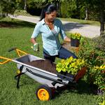 WORX AeroCart - Multi-Functional Yard Cart, Wheelbarrow, and Dolly
