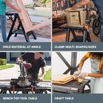 Worx Pegasus - 2-in-1 Sawhorse / Portable Folding Work Table
