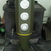 WWII Bomb Replica Pool Table Light