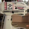 WWII Flying Tiger Shark Fighter Plane Stand Mixer Decals