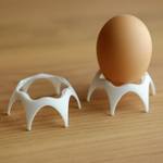 Zikico Temo - Zirconia Eggshell Cutter and Stand for Soft-Boiled Eggs