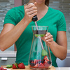 Zing54 - Infusion Pitcher With Citrus Reamer and Muddler Wand